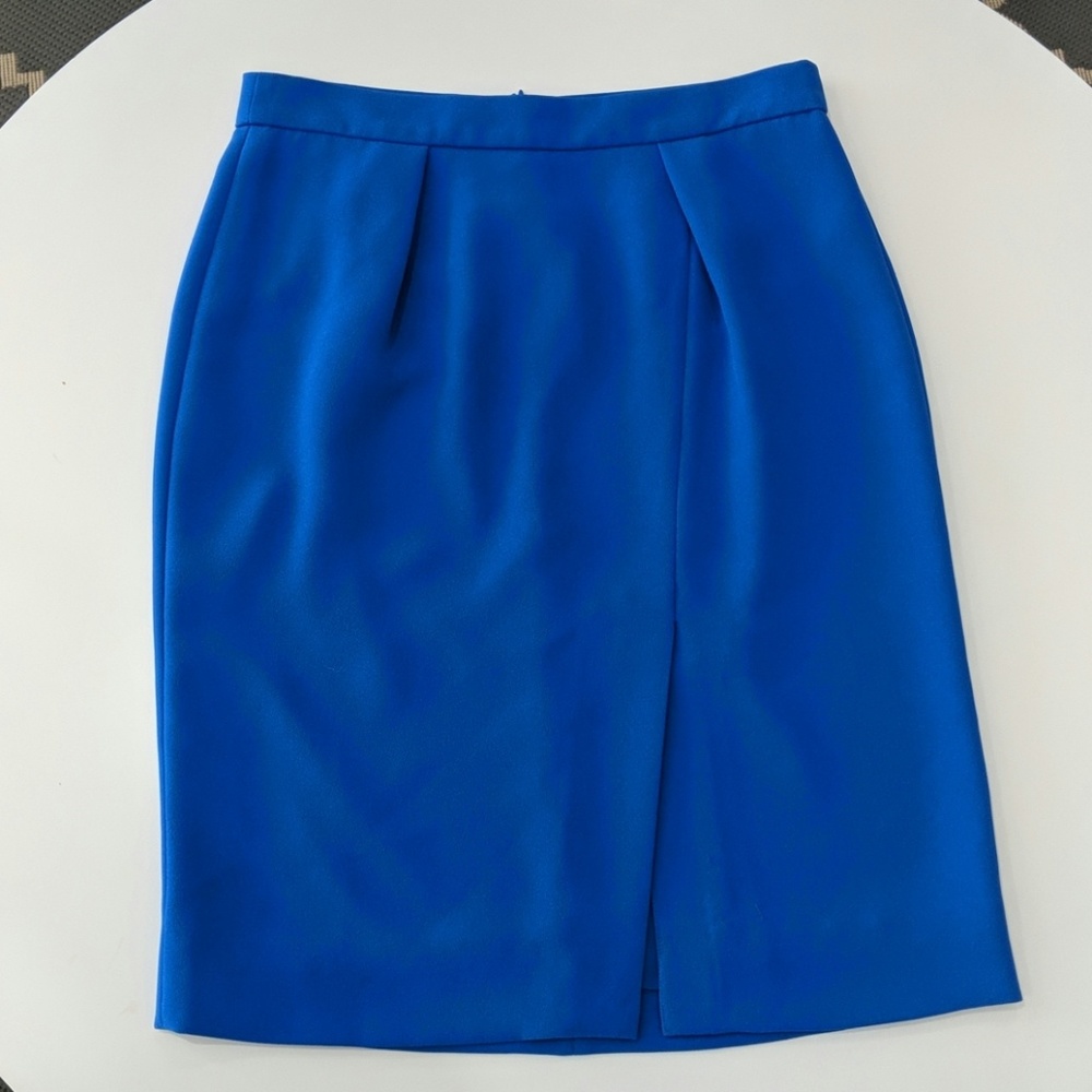 🌵3 for $15 🌵J.Crew Royal Blue Skirt with Slit